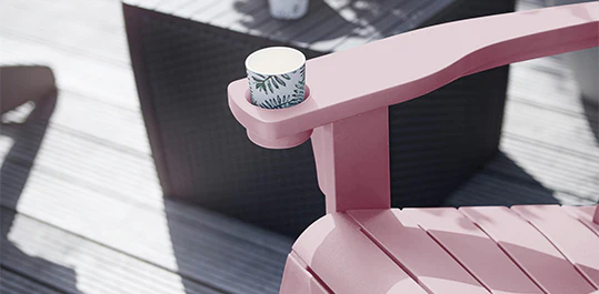 2025 PREVENTA: SEPTIEMBRE – Silla Adirondack Keter Alpine – Rosa