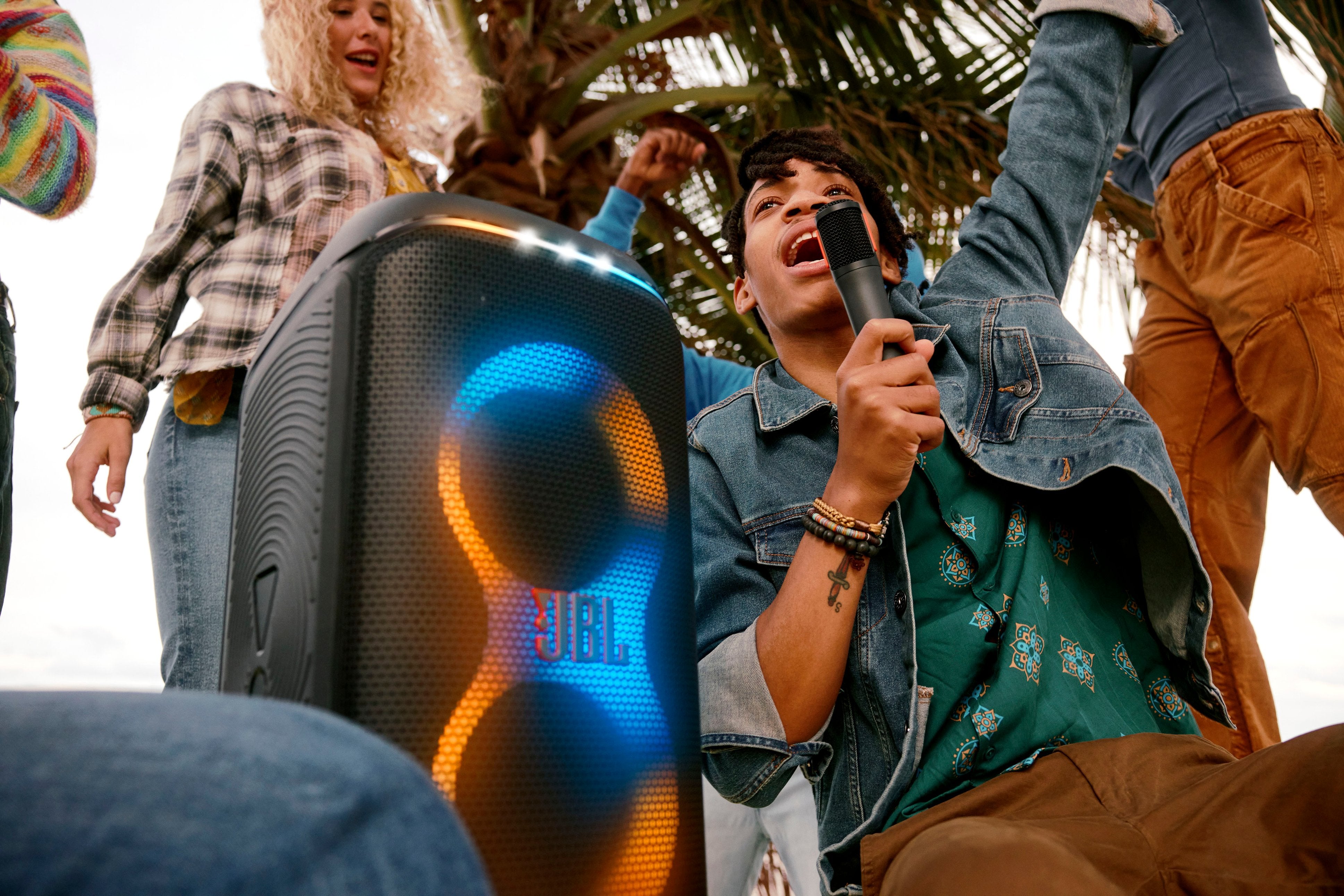 JBL – PartyBox Club 120 Altavoz Portátil Inalámbrico para Fiestas – Negro