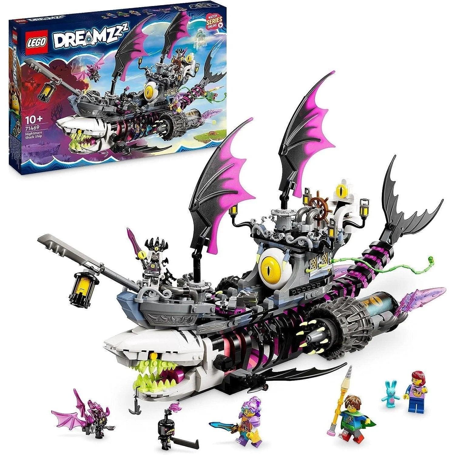 LEGO Dreamzzz Barco Tiburón de Pesadilla 71469