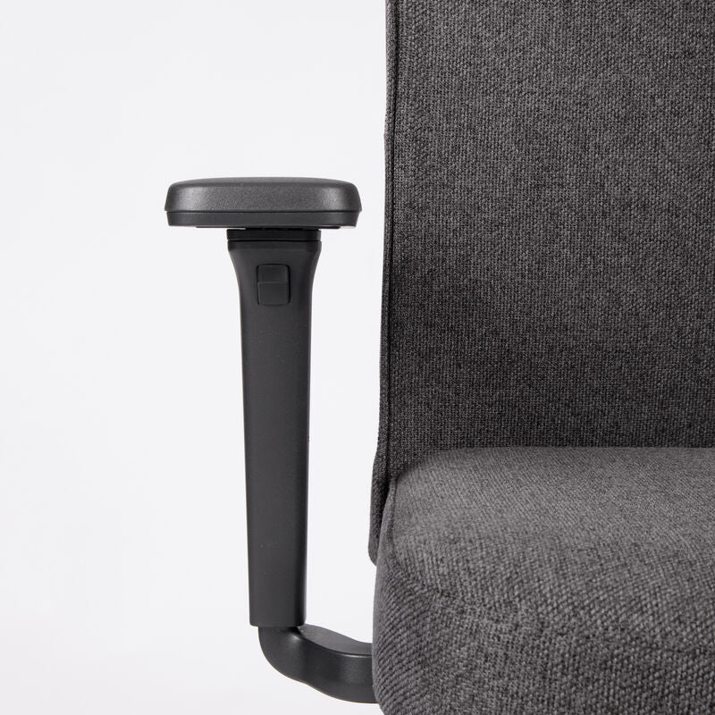 2025 Silla de Oficina Ergonómica lento Genesis | Reposabrazos | Asiento Deslizante | Soporte Lumbar | Tapizado de Lana