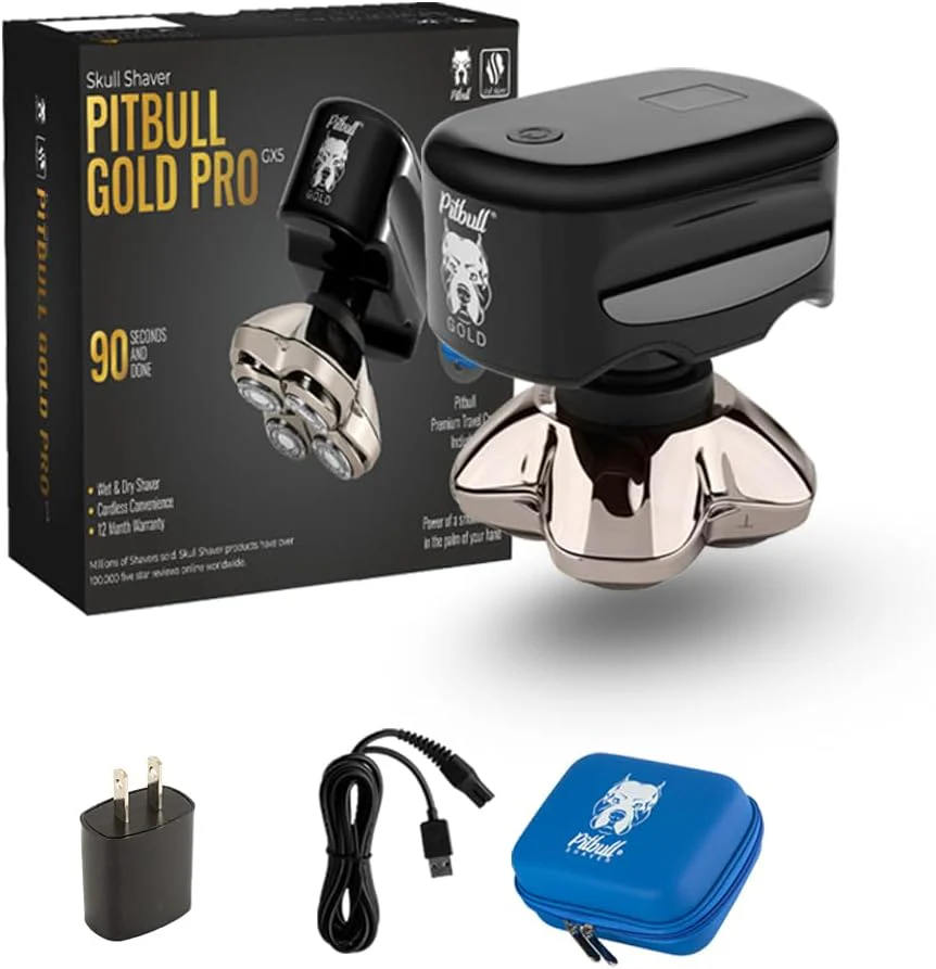 2025 Pitbull Gold PRO – Afeitadora eléctrica para cabeza y rostro