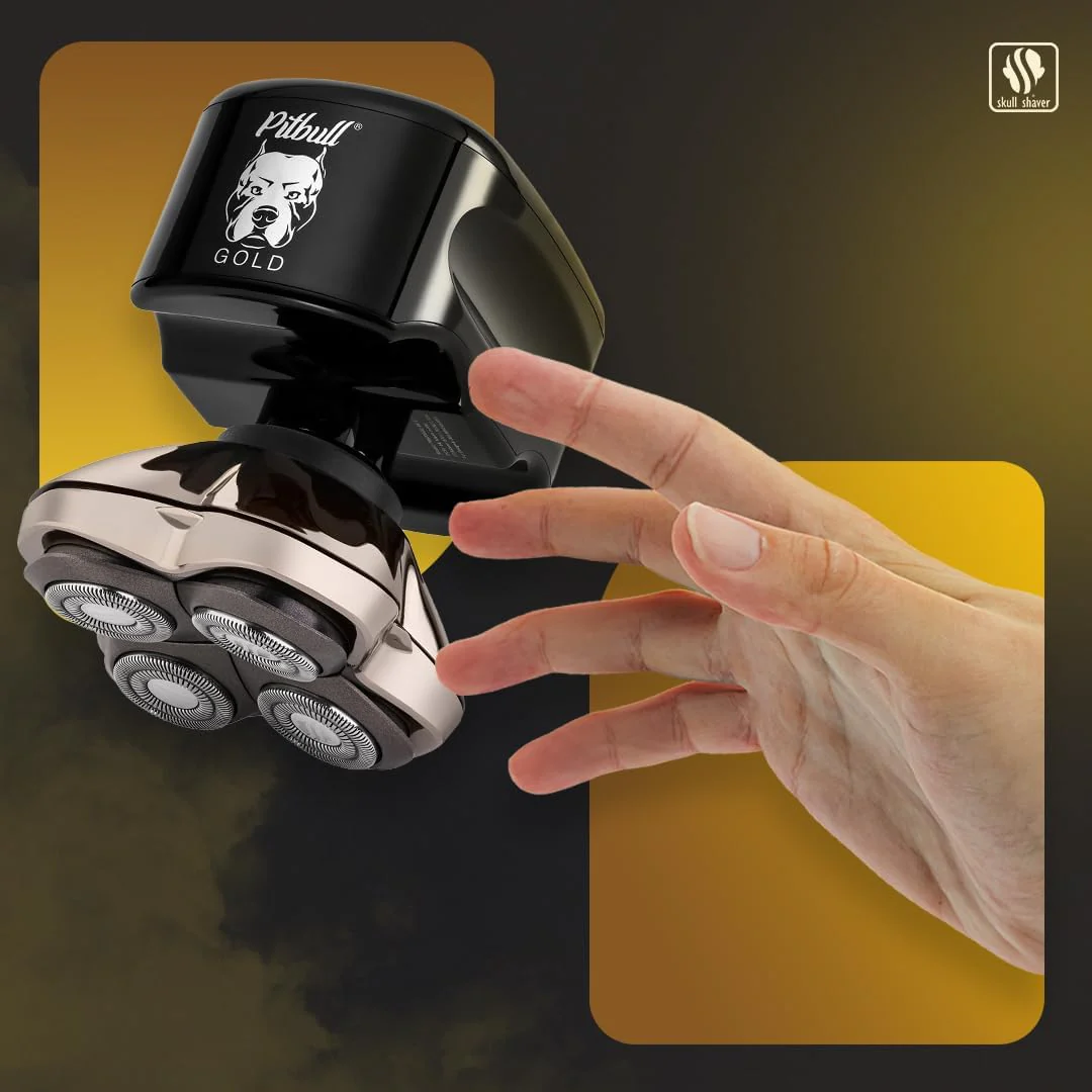 2025 Pitbull Gold PRO – Afeitadora eléctrica para cabeza y rostro