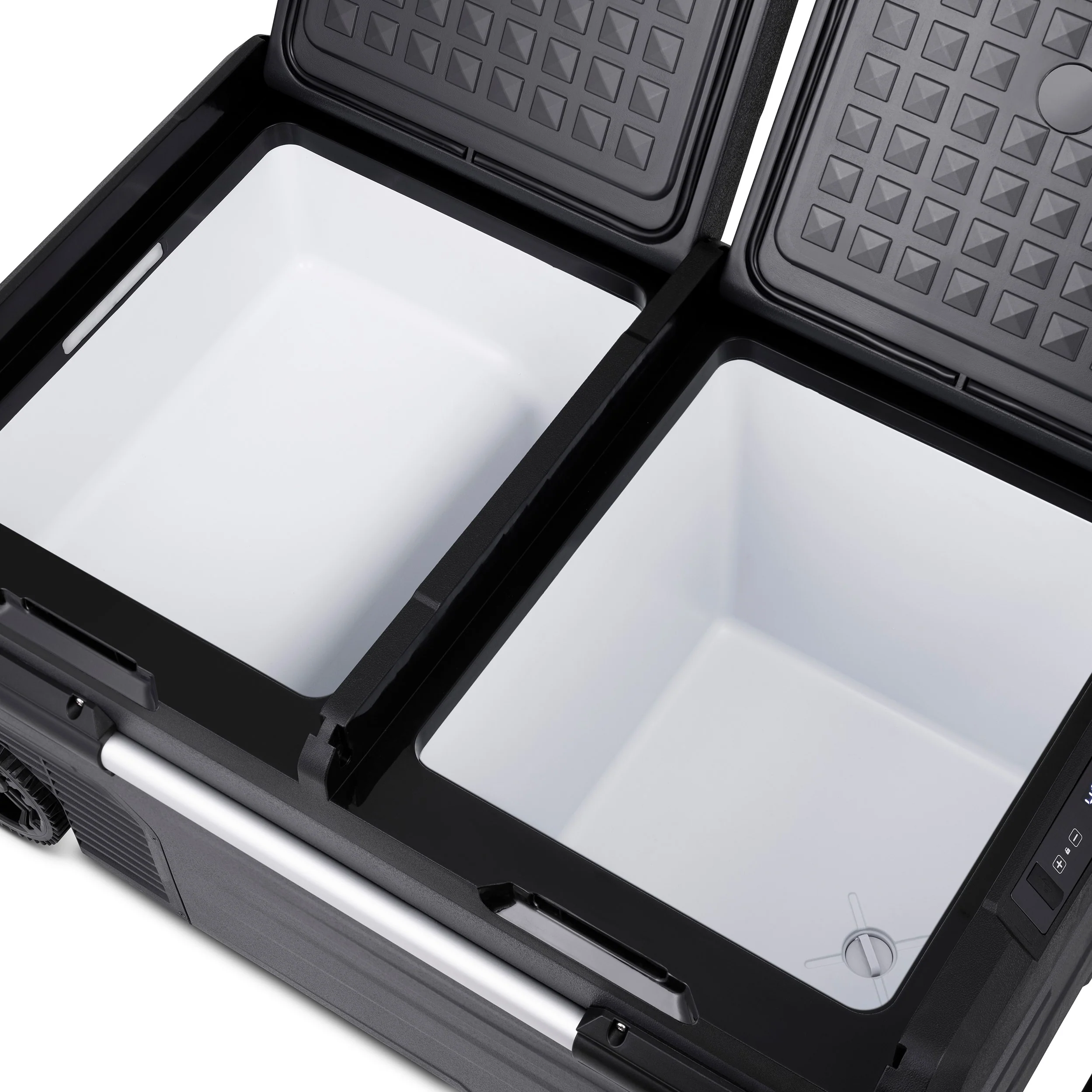 2025 Nevera eléctrica portátil de camping Newair®, 80 cuartos, 12 V/24 V CC