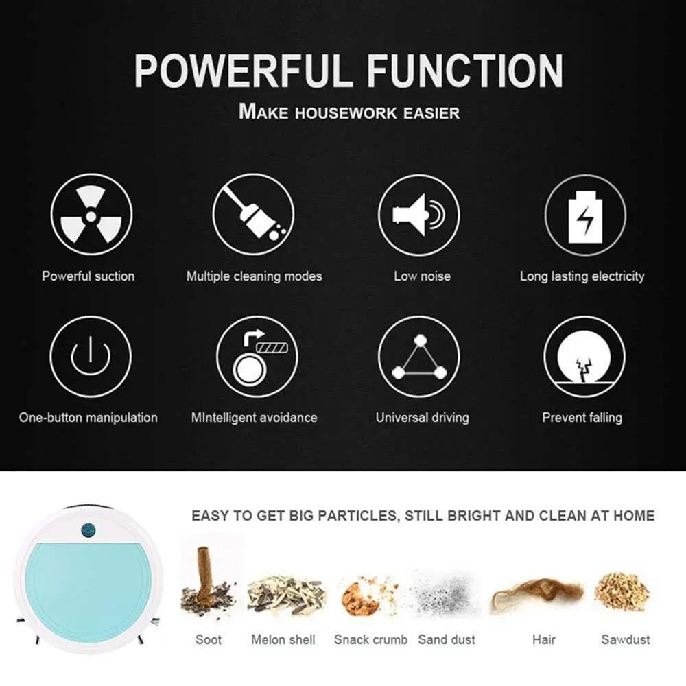 2025 Robot Aspiradora y Limpiadora Automática Inalámbrica Intelli-Kleen