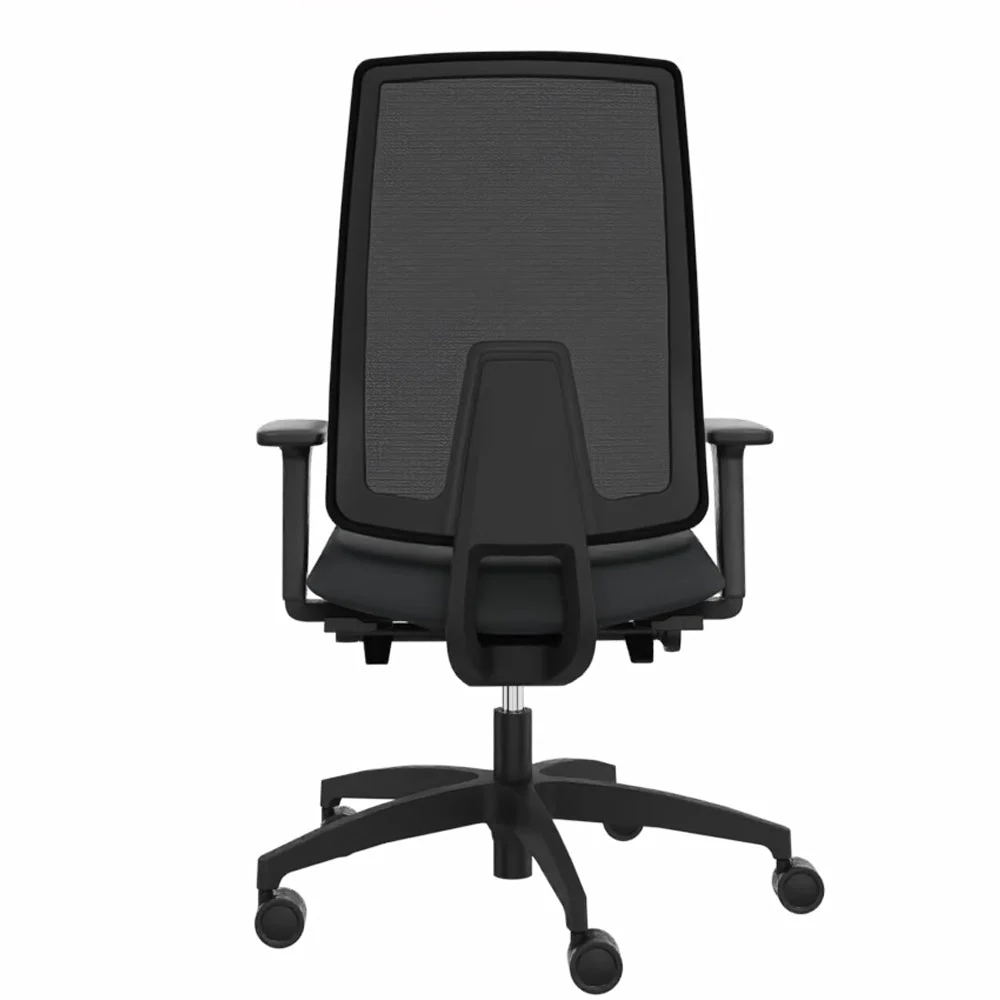 2025 Silla de Oficina Ergonómica Dauphin INDEED MESH ID 7056_SLP con Soporte Lumbar | Respaldo de Malla | Negra