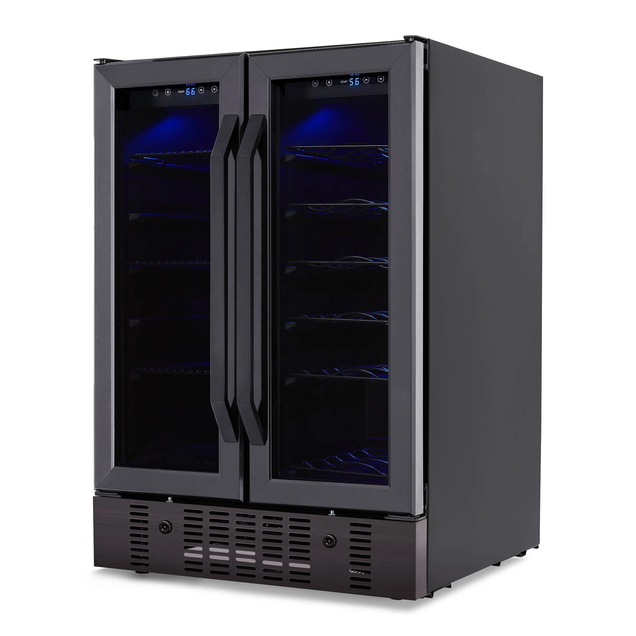2025 Newair® Refrigerador Empotrable de Doble Zona – 60 Latas y 18 Botellas – 24