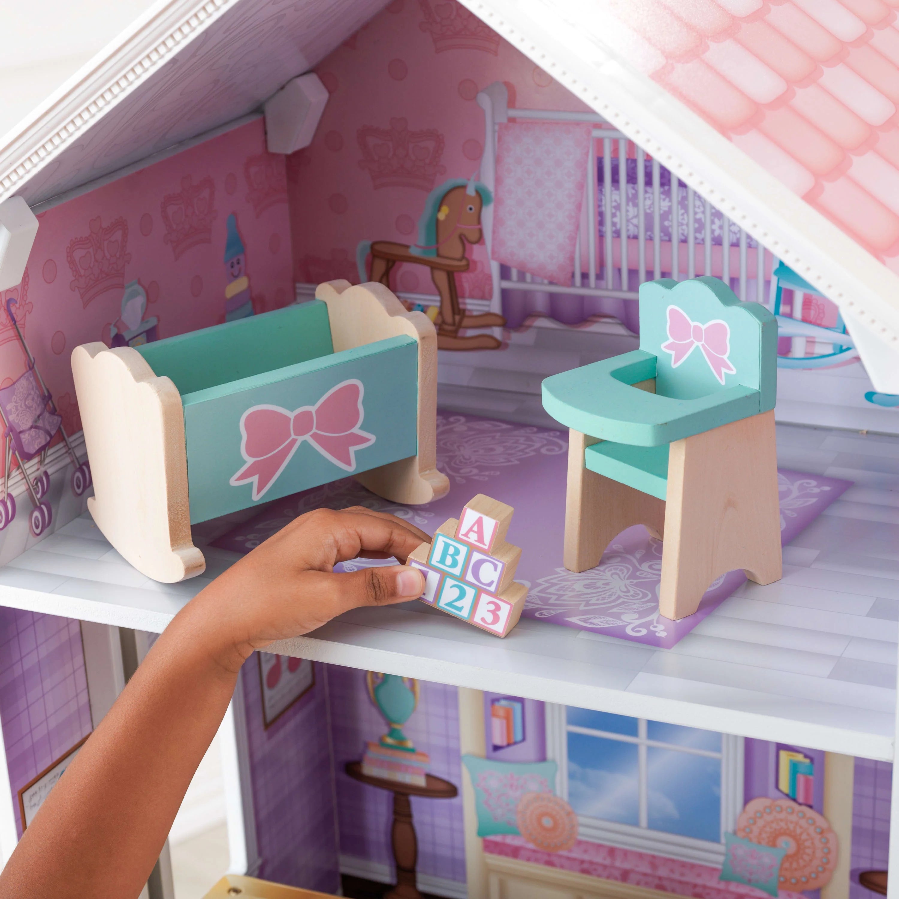 Casa de Muñecas KidKraft Country Estate de Madera con 31 Accesorios
