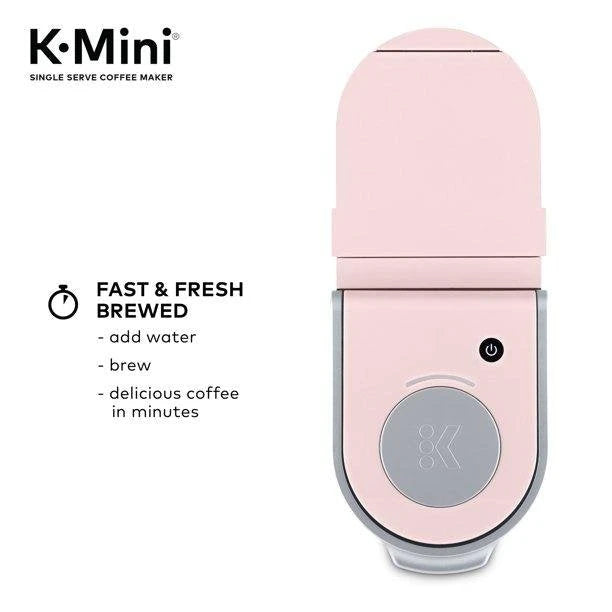Keurig - Cafetera K-Mini de una sola porción para cápsulas K-Cup – Color Dusty Rose