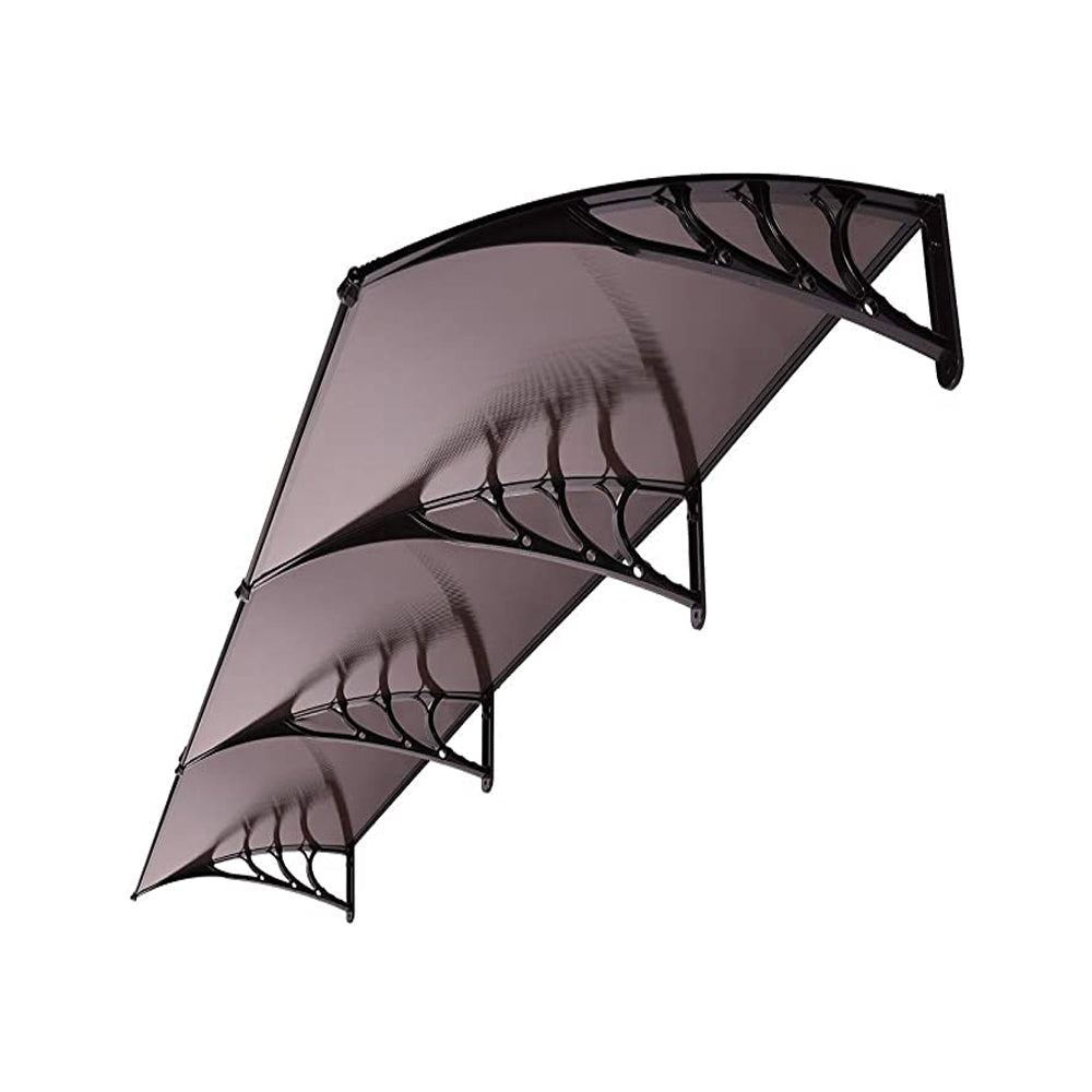 Tejadillo de Ventana y Puerta Marrón 40/80/120 Pulgadas