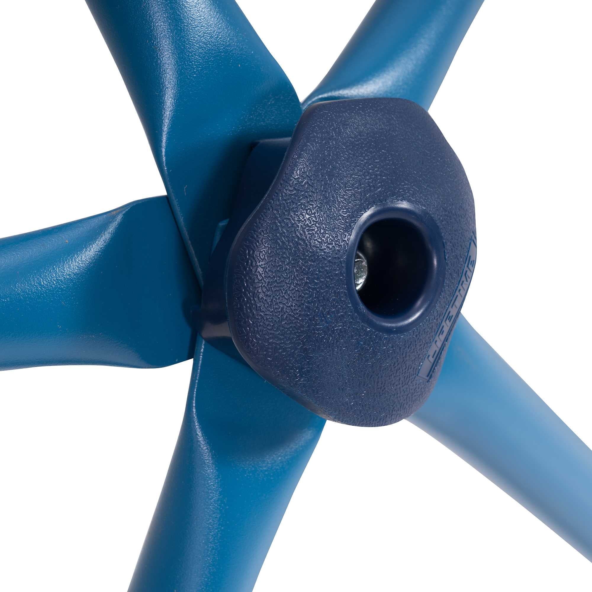 2025 Estructura de Escalada Infantil Lifetime 4.5 ft. H x 9 ft. W, Azul y Marrón (90939)