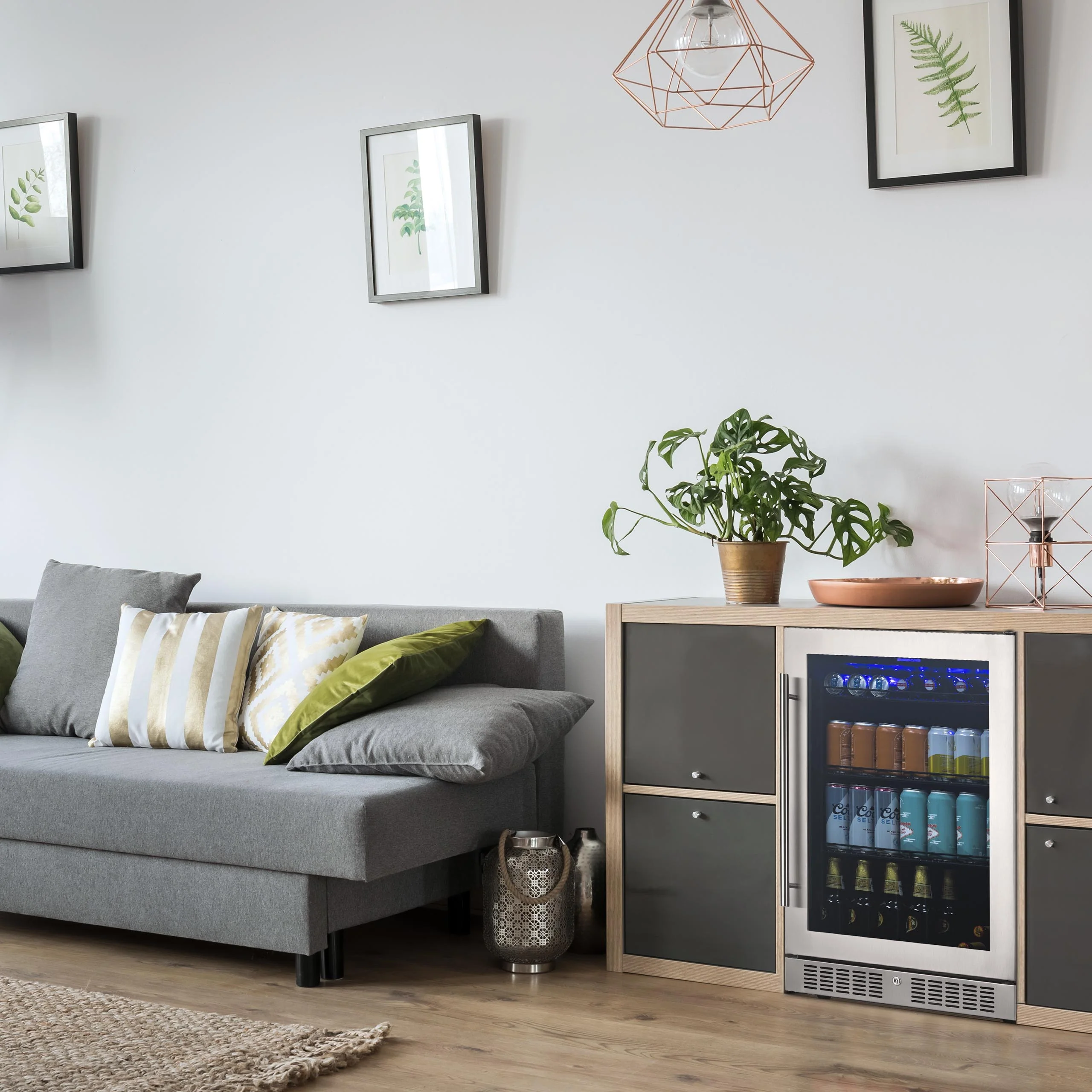 2025 Newair® Refrigerador de Bebidas Empotrable en Acero Inoxidable – 224 Latas – 24