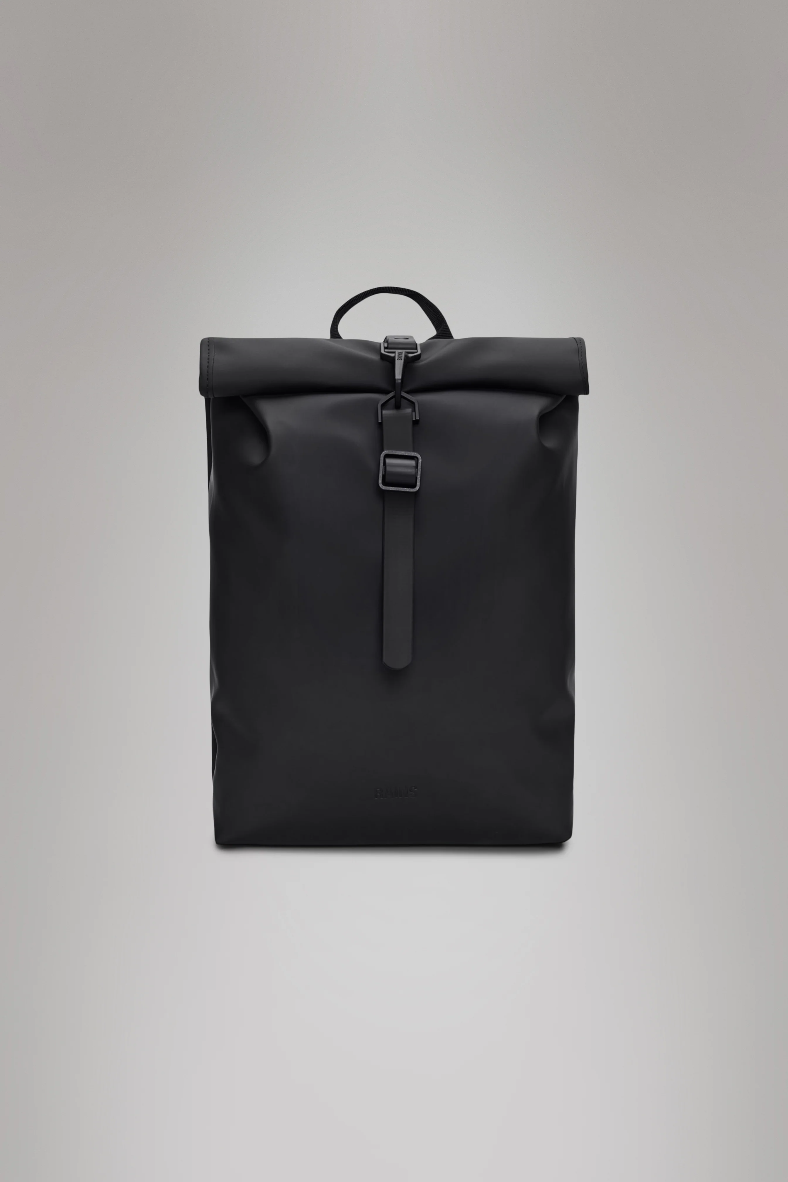 2025 Rolltop Rucksack Mini – Mochila Urbana Compacta e Impermeable con Cierre de Mosquetón – Tejido PU – Ideal para Desplazamientos Diarios