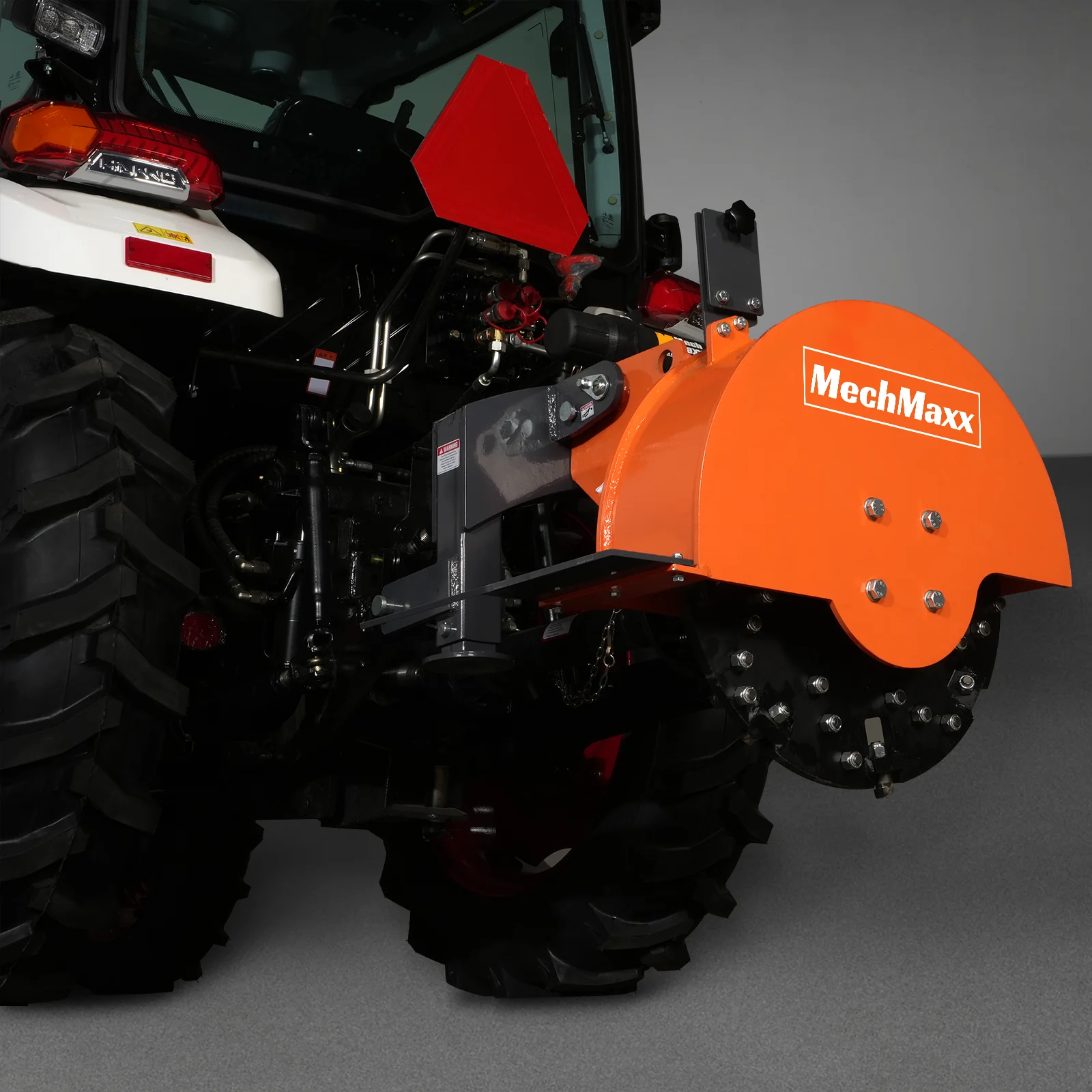 2025 Trituradora de Tocones MechMaxx SG24 – Enganche de 3 Puntos PTO con 34 Dientes de Carburo + Eje PTO Incluido