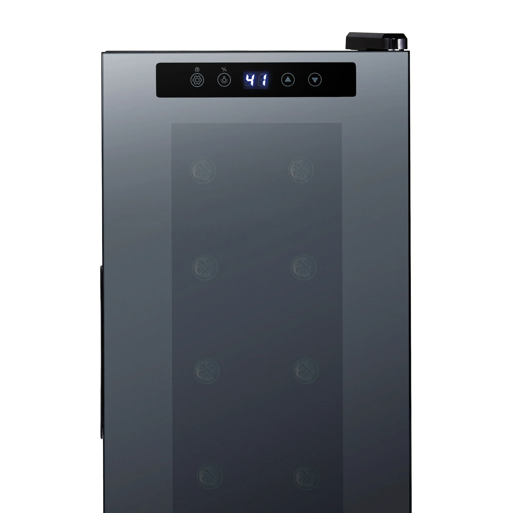 2025 Refrigerador de Vinos Independiente Newair® Negro – 12 Botellas – 13,6