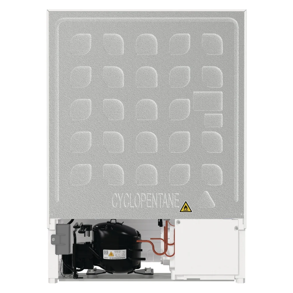 2025 Refrigerador Gorenje EB con puerta fija y control electrónico