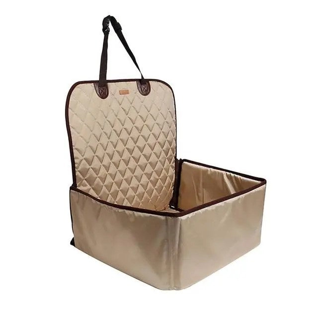 Asiento Elevado para Perros Pequeños, Seguro y Espacioso