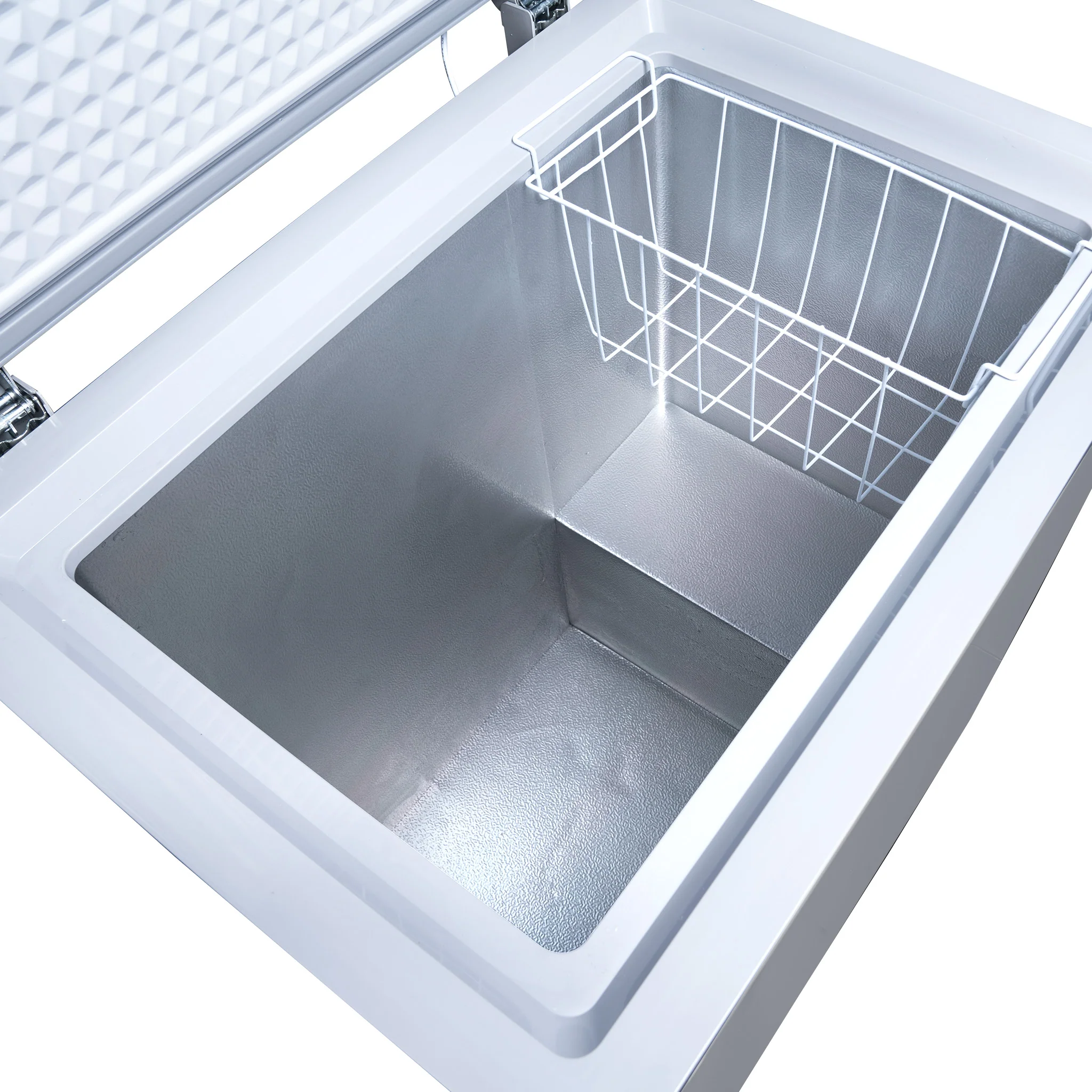 2025 Congelador Horizontal Mini-Profunfo Newair – 5 pies³ – Gris Frío