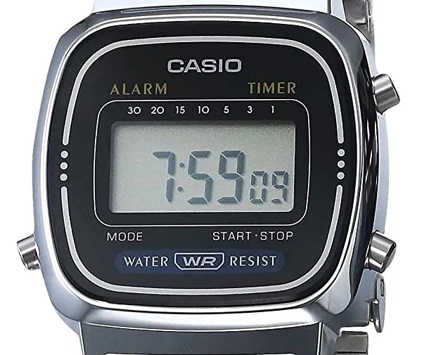 Reloj Mujer CASIO MINI Vintage Digital Cuarzo Acero