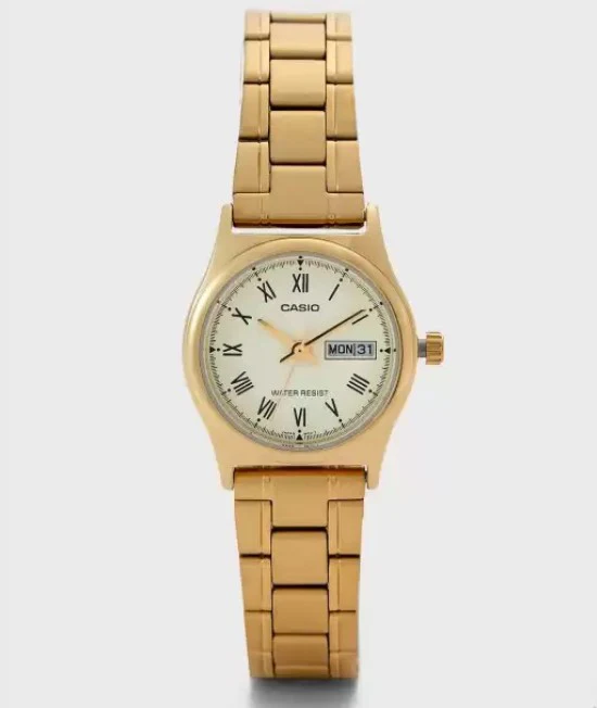 Reloj Mujer CASIO ANALOGO Dorado Clásico LTP Cuarzo