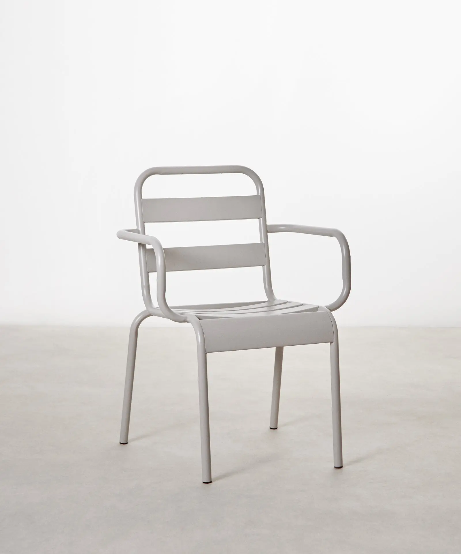 Silla de Metal con Reposabrazos Bora Arms