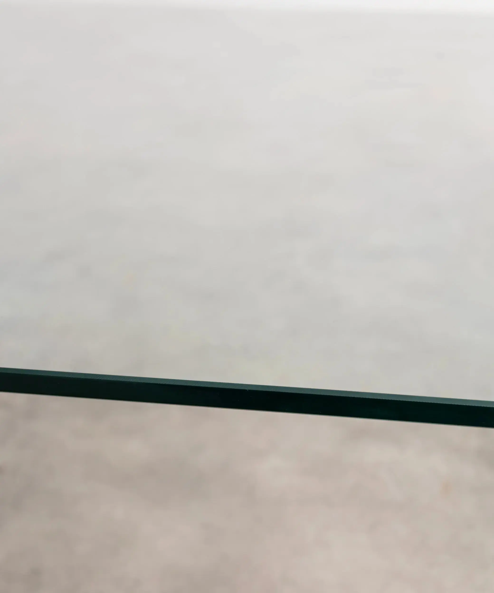 Mesa de Centro Cuadrada de Cristal Curvado Burano 100 cm x 100 cm