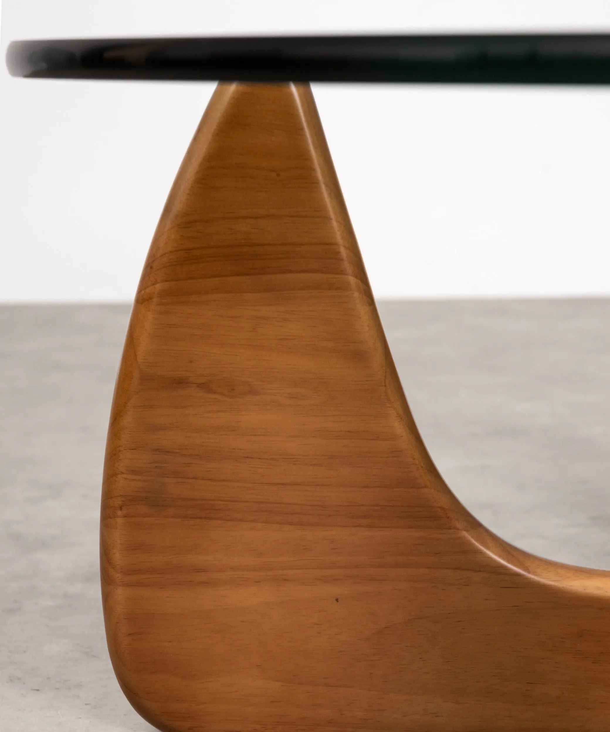 Mesa de Centro en Cristal Templado y Madera Michi Noriaki