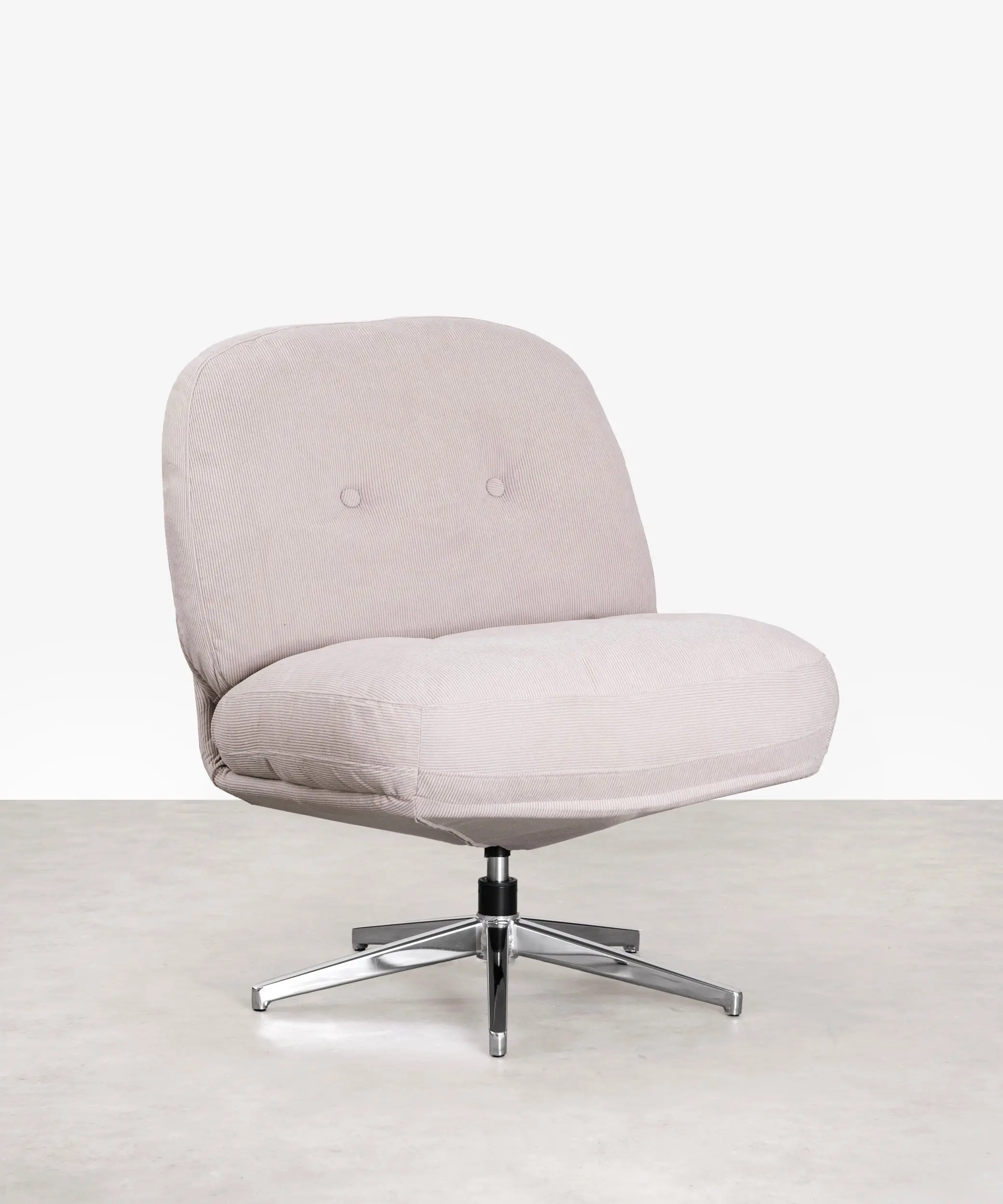 Sillón Giratorio Tapizado Orbit