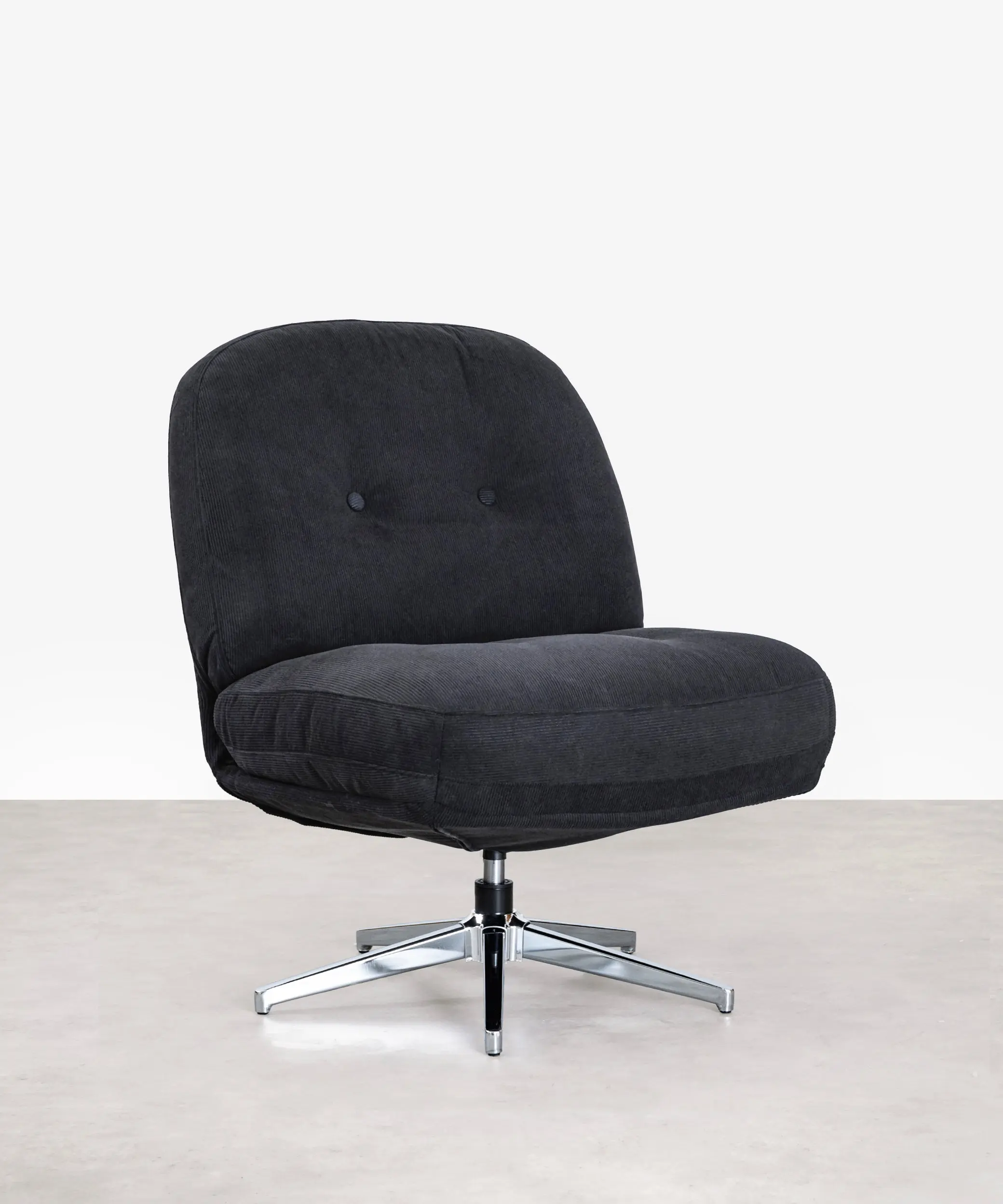 Sillón Giratorio Tapizado Orbit