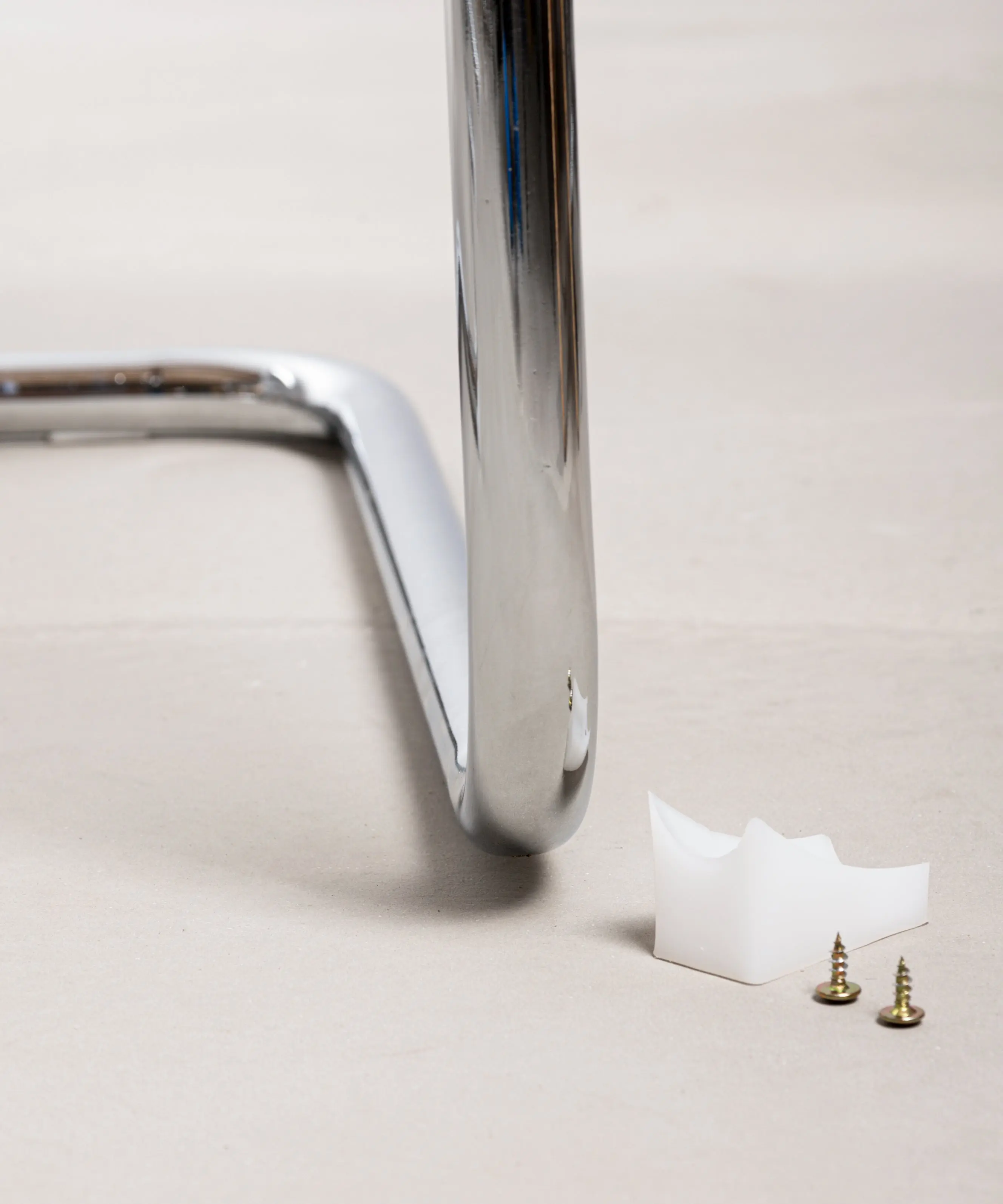 Silla de Comedor de Madera, Ratán y Metal Candy