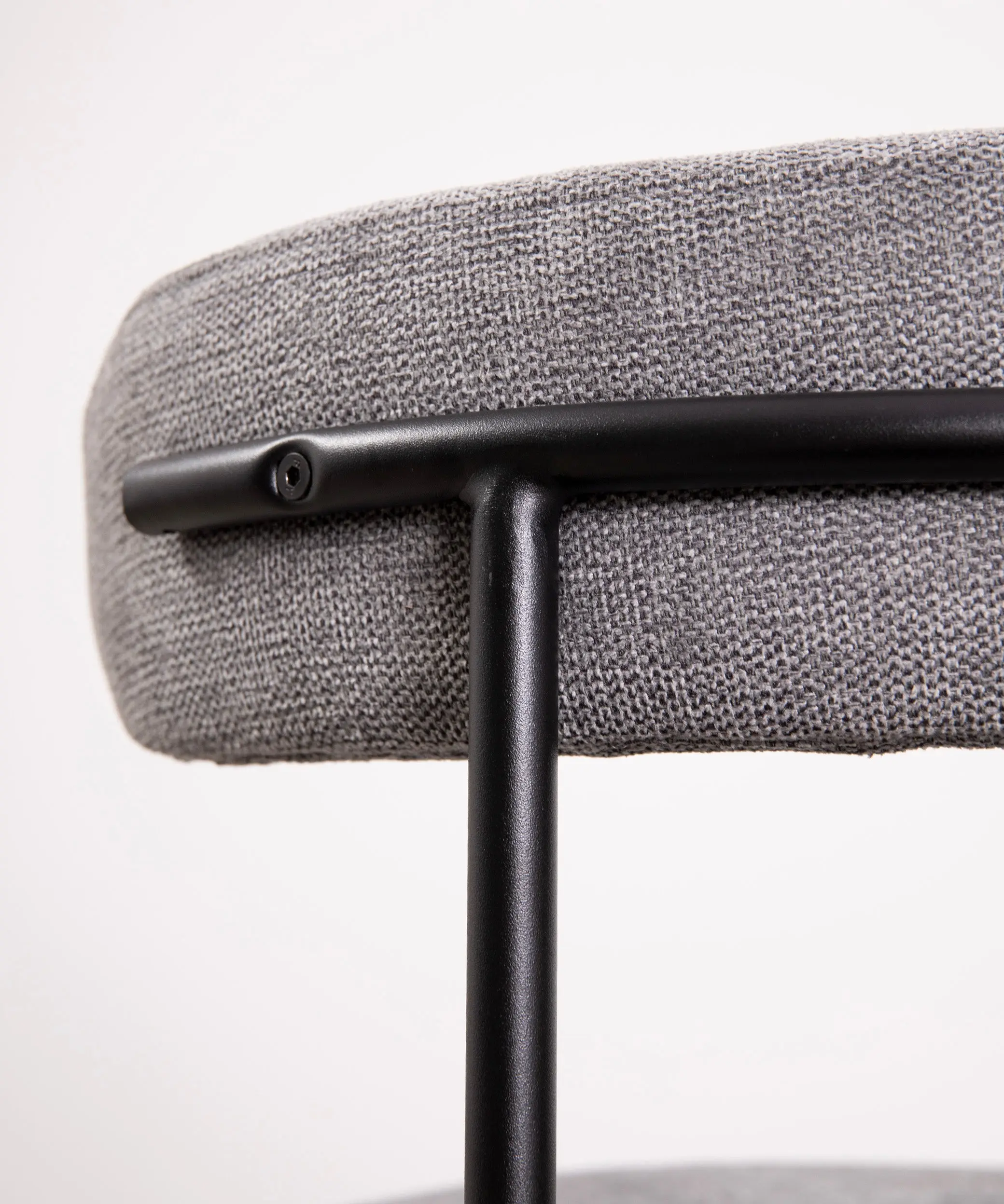 Silla de Comedor en Tela y Metal Alexia