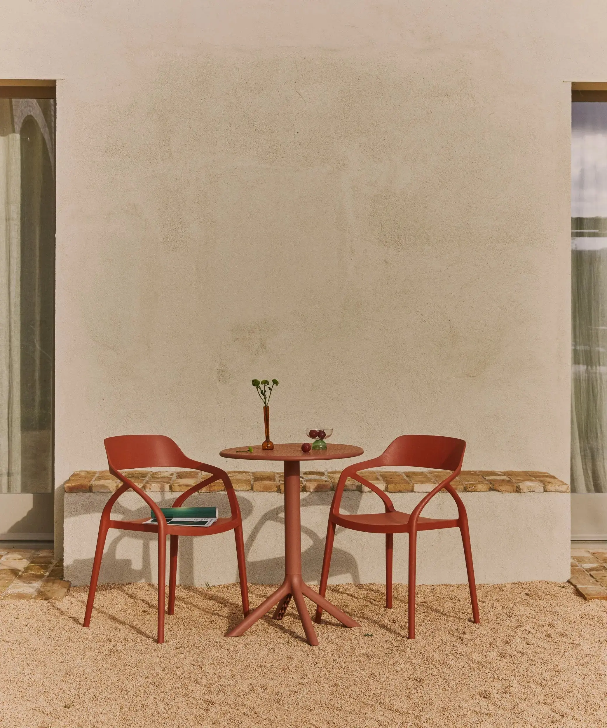 Silla de Polipropileno con Reposabrazos Grace