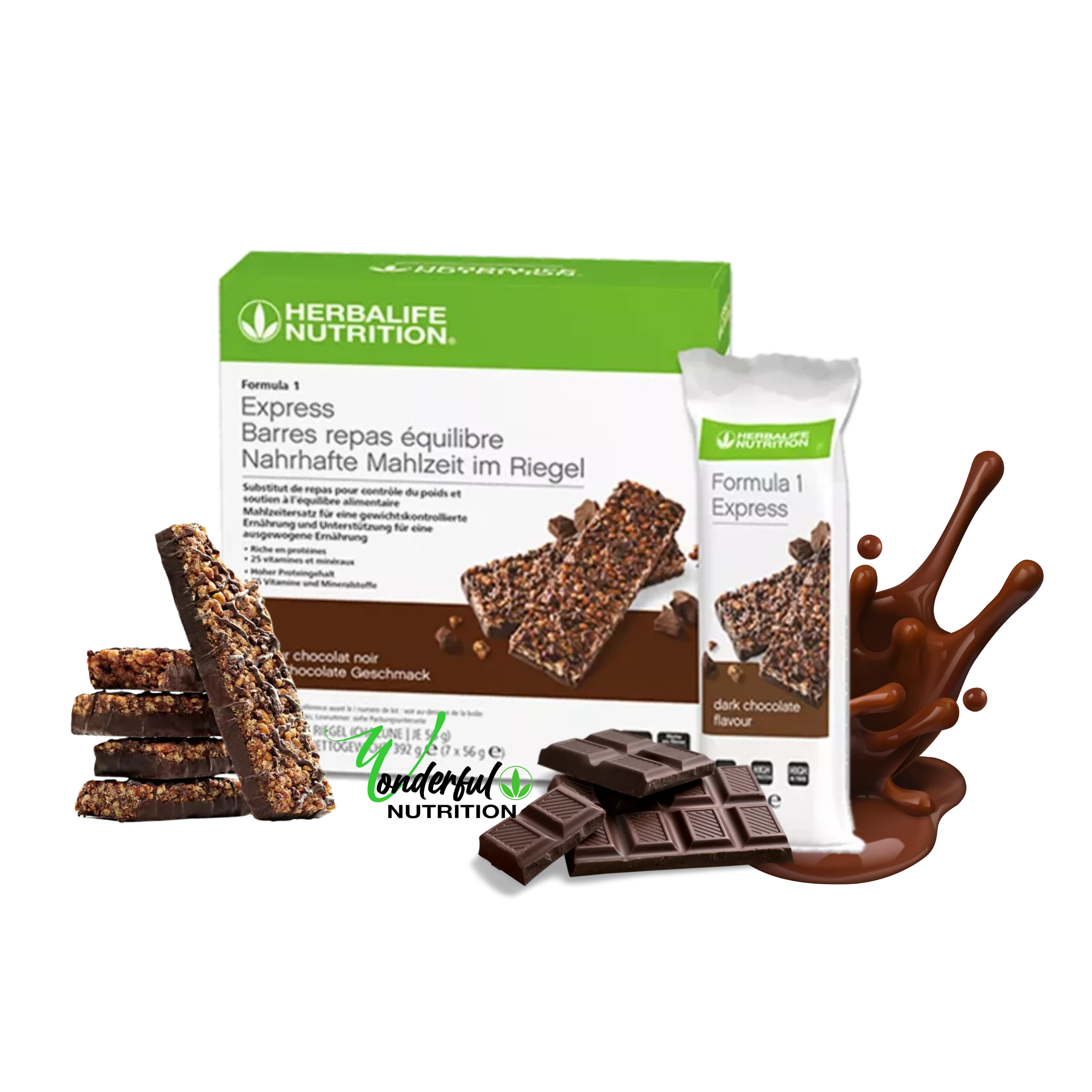 Barres Repas Équilibre Formula 1 Express Saveur Chocolat Noir
