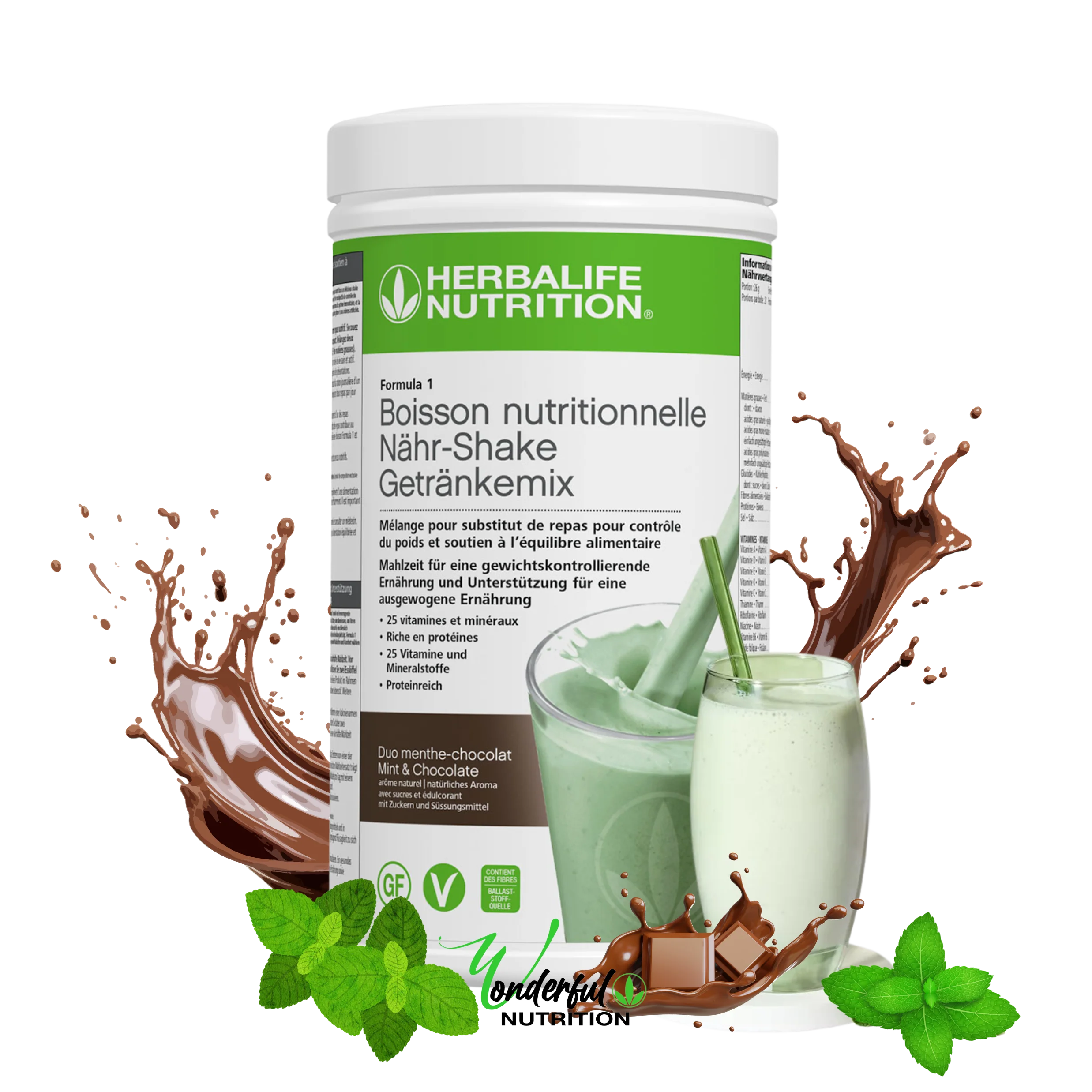 Formula 1 - Duo Menthe Chocolat - Boisson nutritionnelle