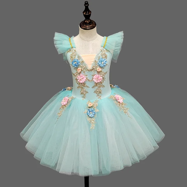 Girls Ballet Dress - Princess style with tulle skirt