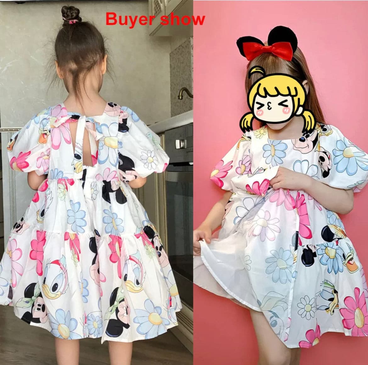 Minnie & Daisy  Dress - 18 months to 8T