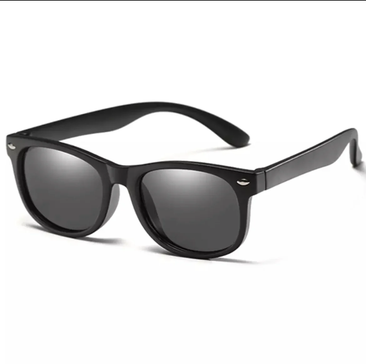 Ultra Flexible Boys Sunglasses - Black