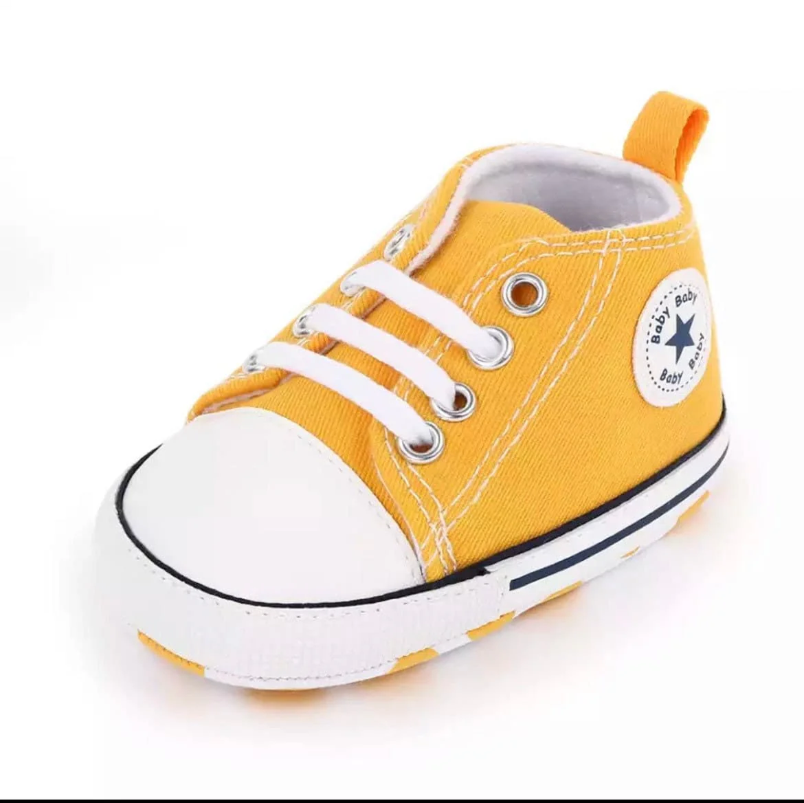 Star Born - Unisex Baby Sneakers Like Converse