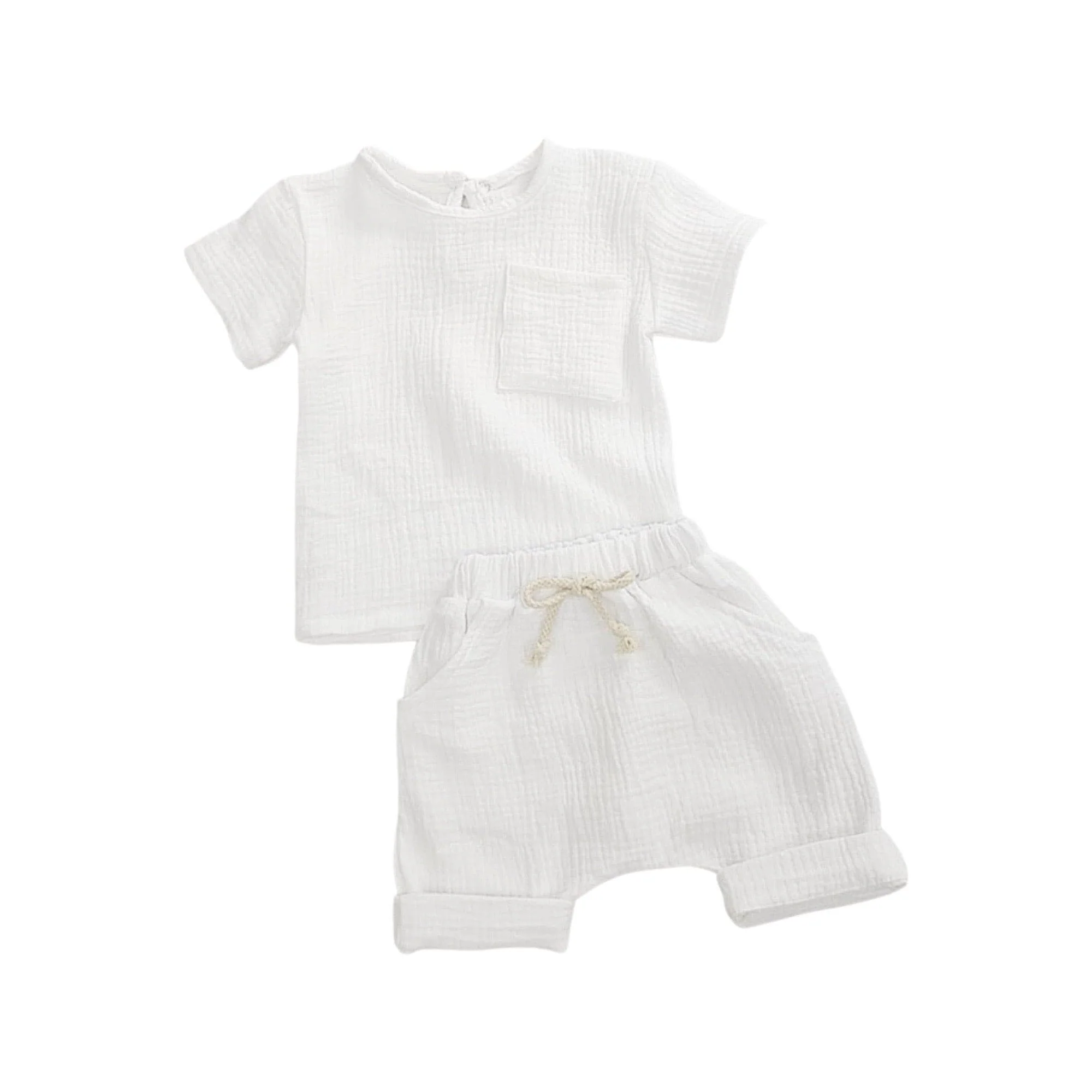 Sunny Set - Organic Cotton Baby Clothes Set - Summer Set Casual