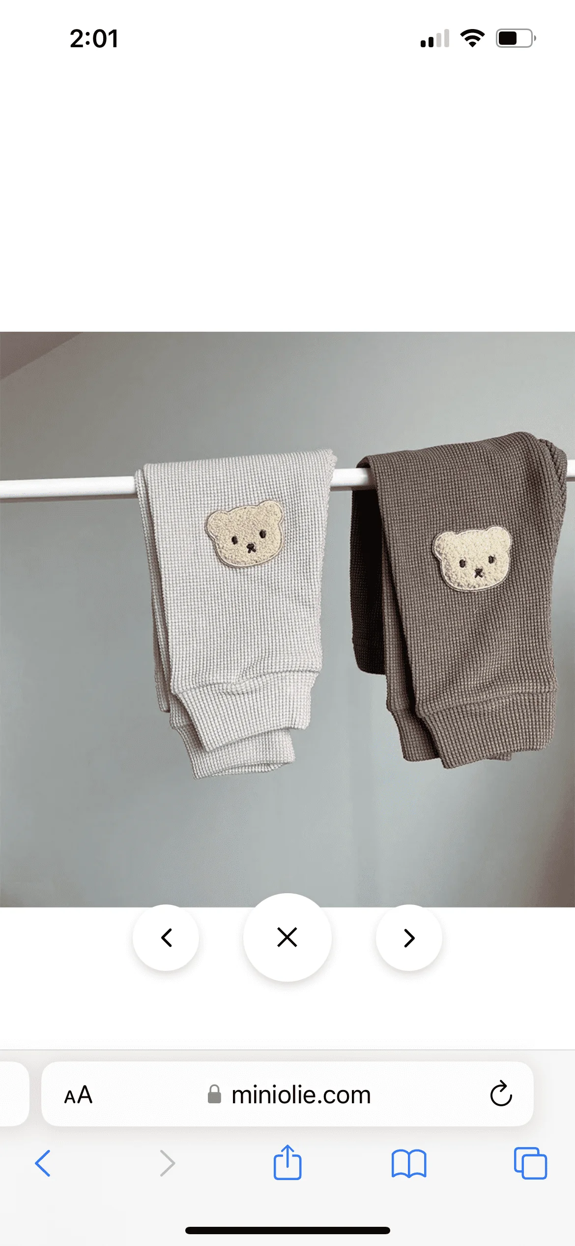 Baby Waffle Knit Cotton Beat Leggings