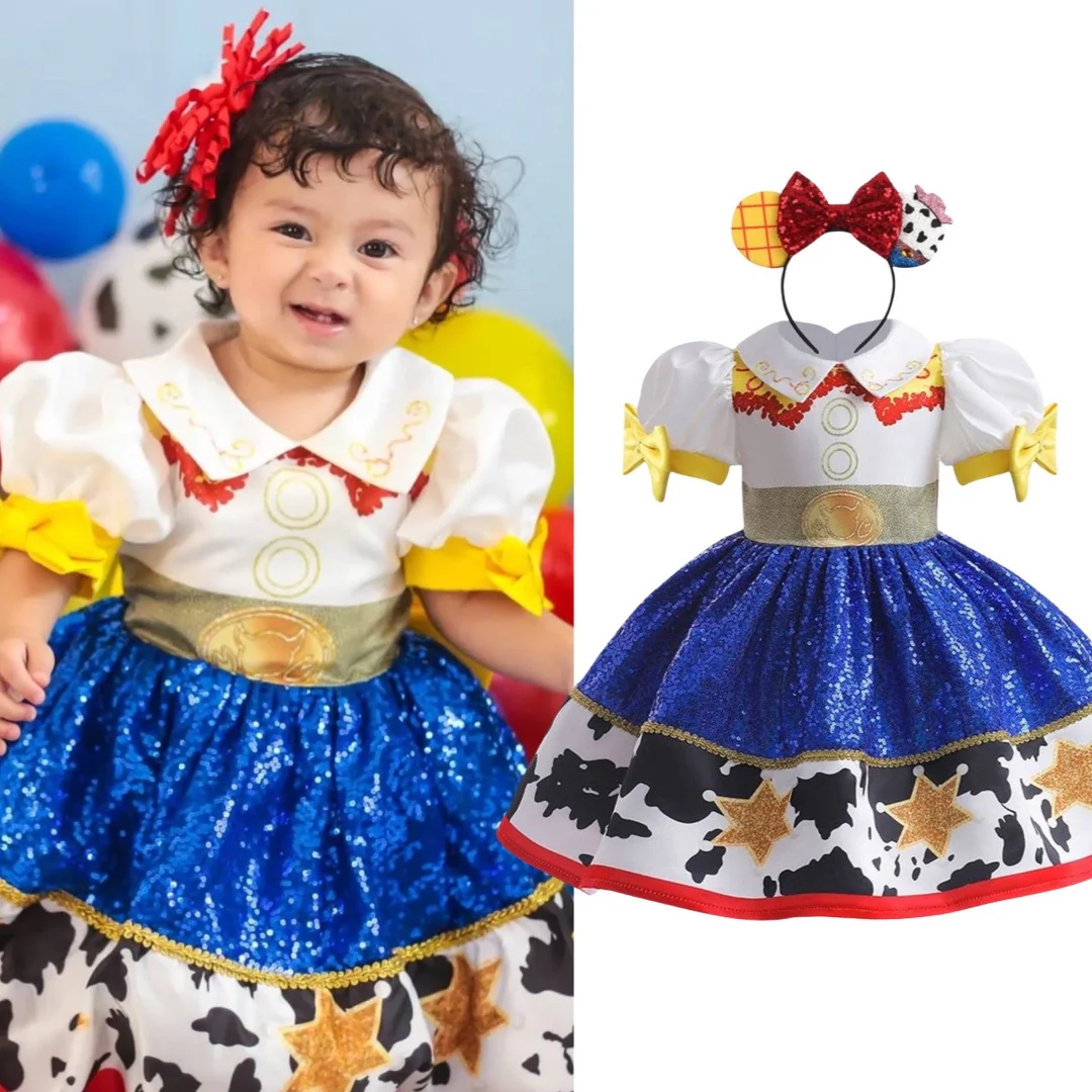 Toy Story Jessie Costume - Girls Jessie Tutu Dress