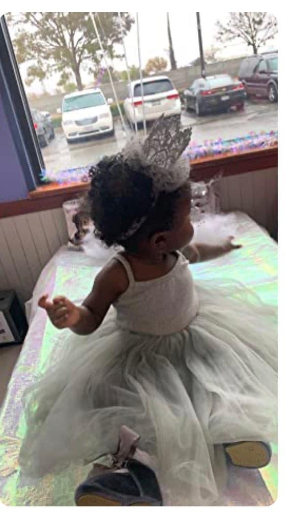 Mila - Grey Singlet Dress with Tulle Tutu