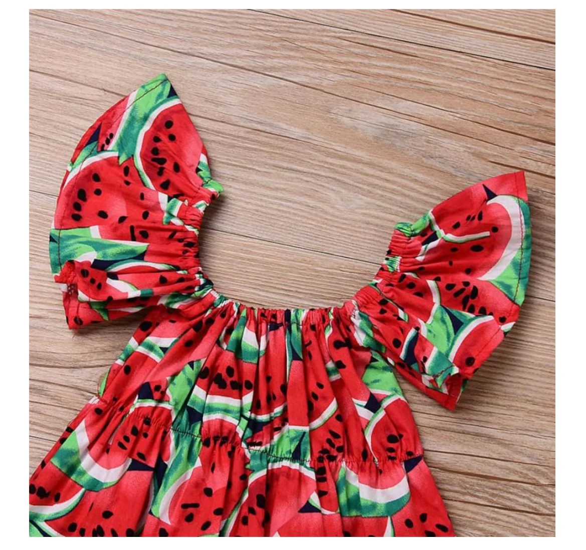 Watermelon Romper with Headband