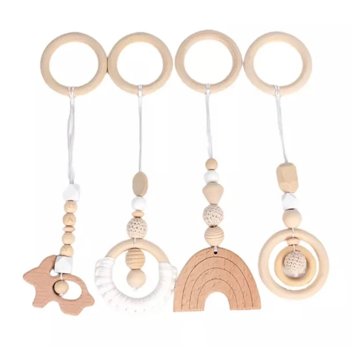 Wood Baby Montessori Gym & Toys