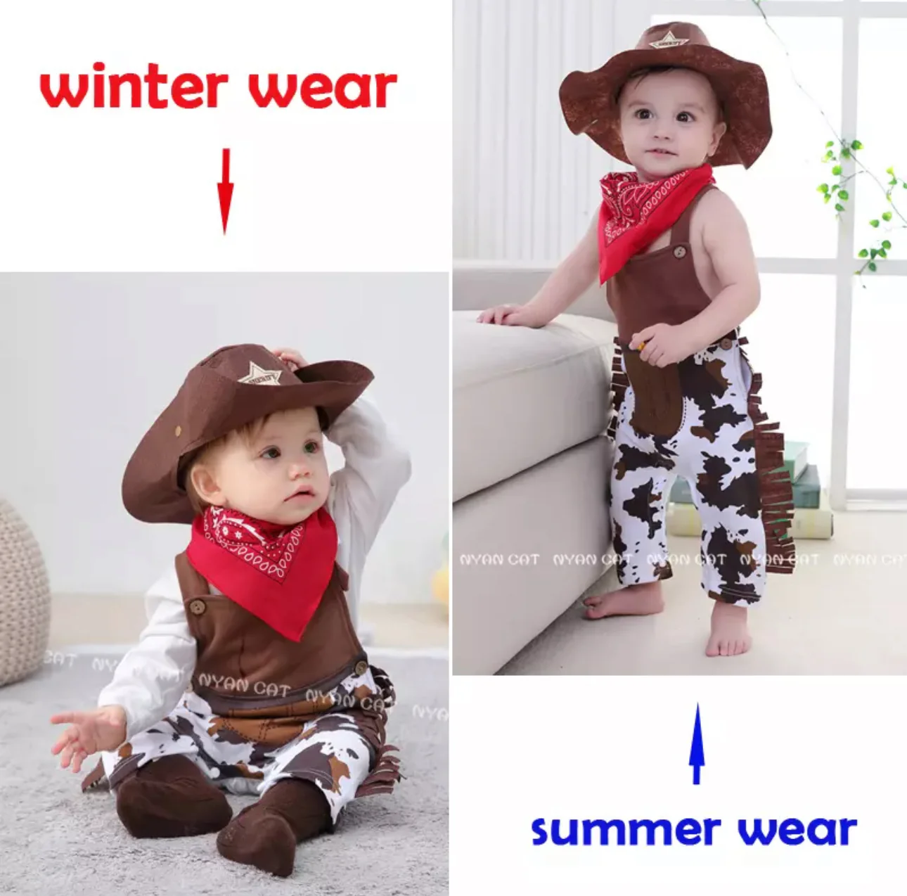 Baby Boy Cowboy Costume?0-10Y, Cowboy Cosplay , Halloween Costume