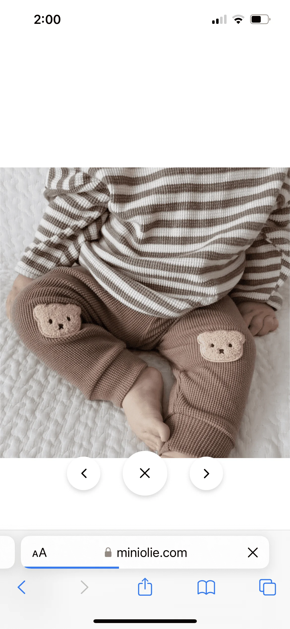 Baby Waffle Knit Cotton Beat Leggings