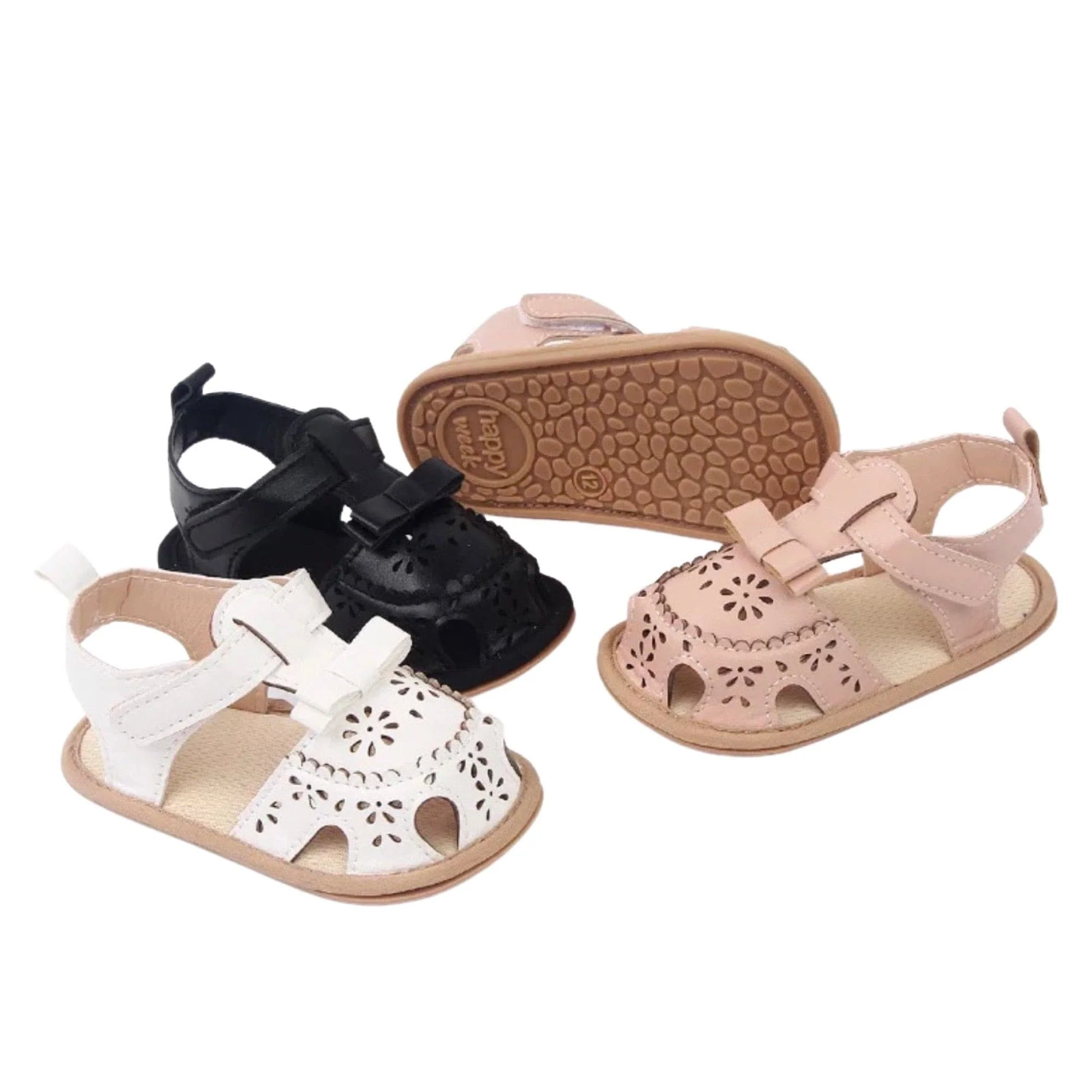 Sahara Pre-Walker Sandals - Dusty Pink