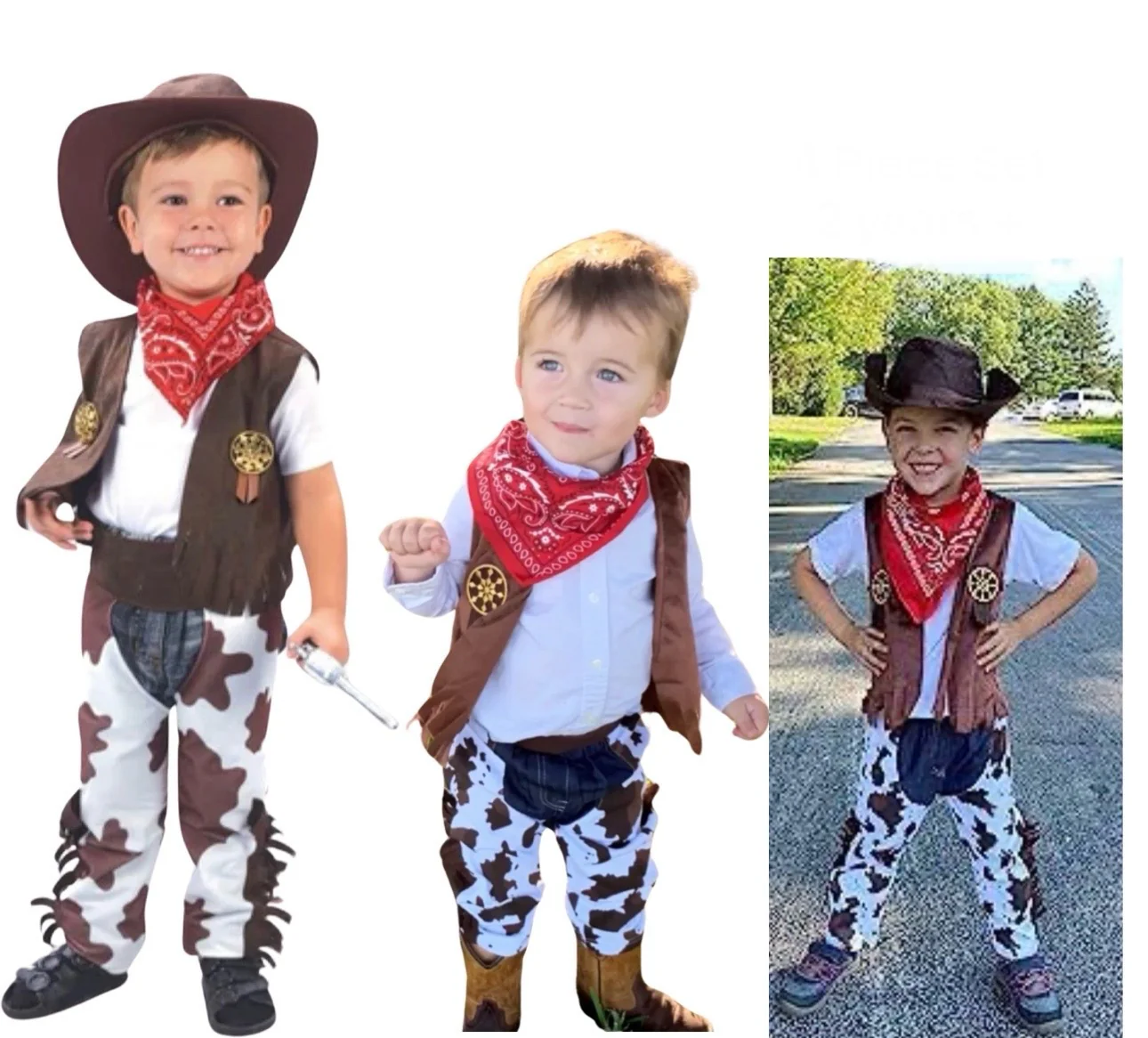 Baby Boy Cowboy Costume?0-10Y, Cowboy Cosplay , Halloween Costume