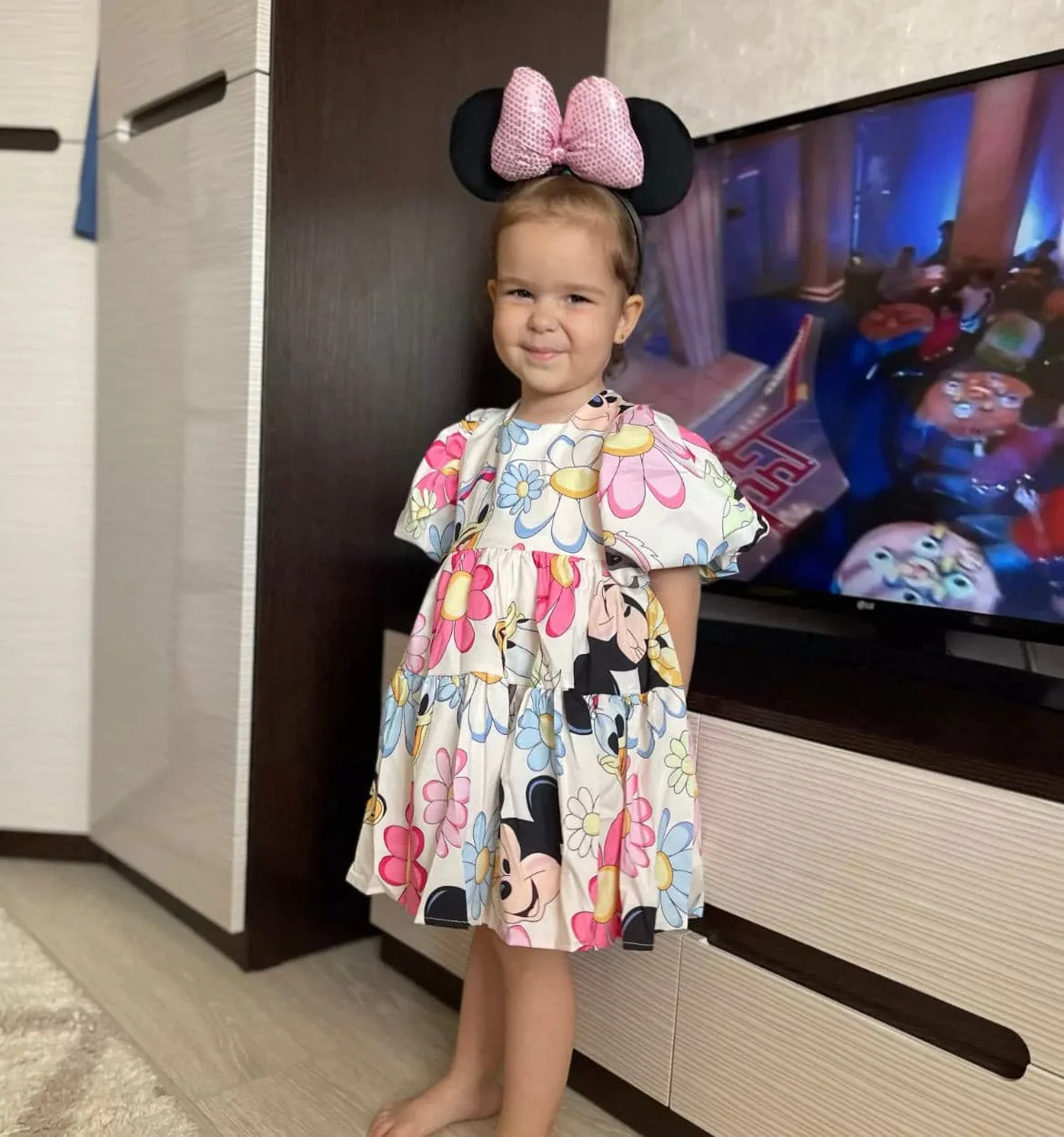 Minnie & Daisy  Dress - 18 months to 8T
