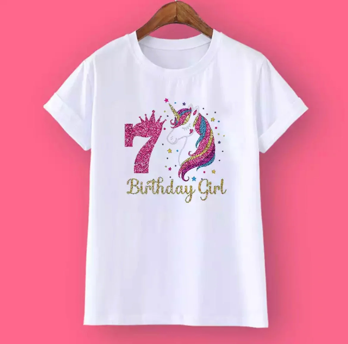 Unicorn Birthday Tee