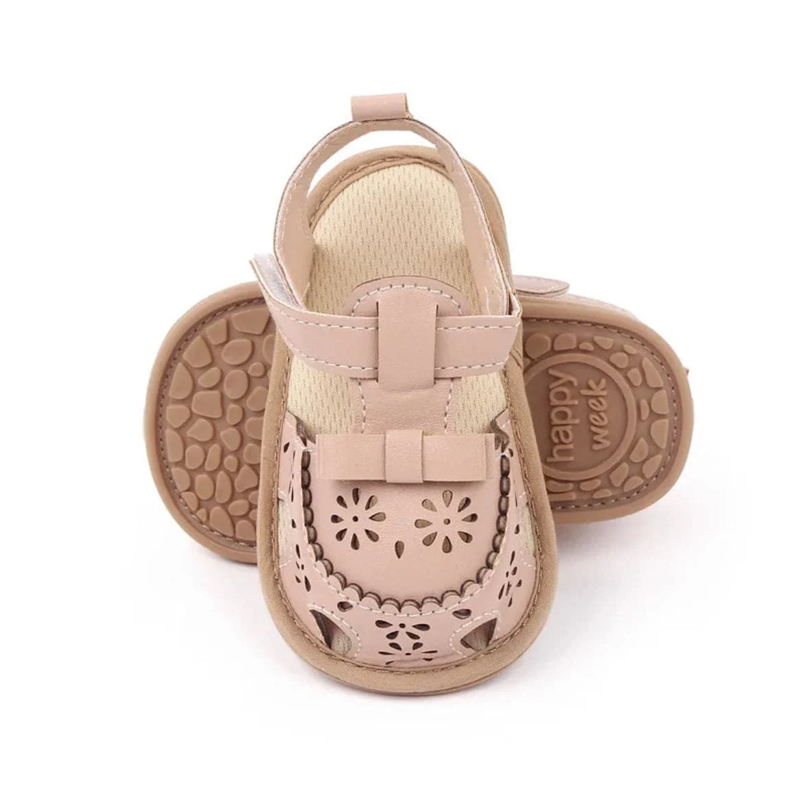 Sahara Pre-Walker Sandals - Dusty Pink